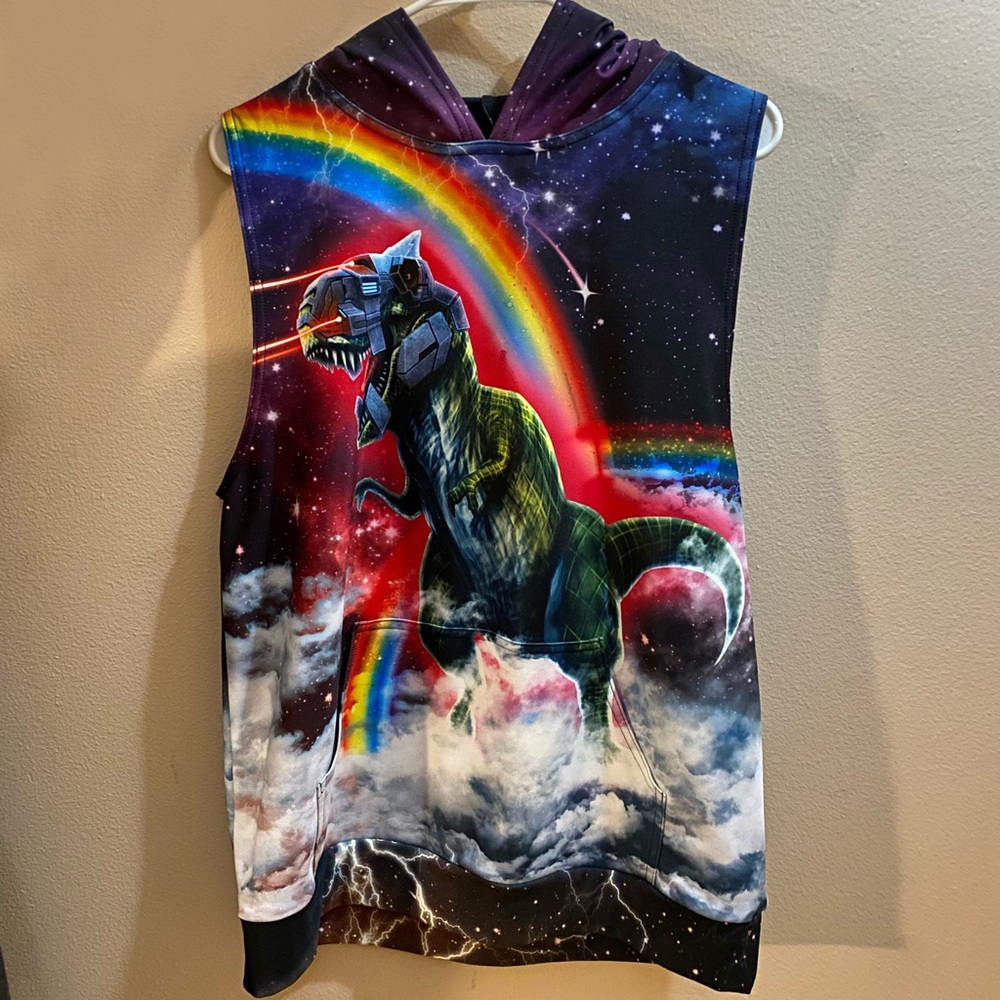 Blackmilk Hell Yeah Muscle Hoodie - Size Small